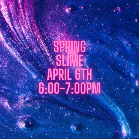 Photo of blue, pink, and purple slime.