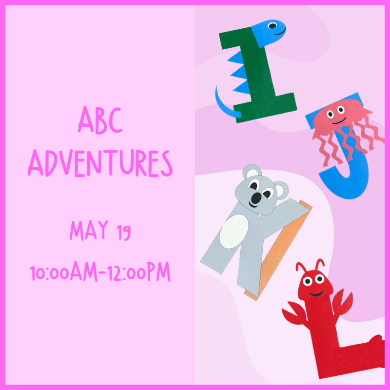 Alphabet letters that are shaped like various animals.